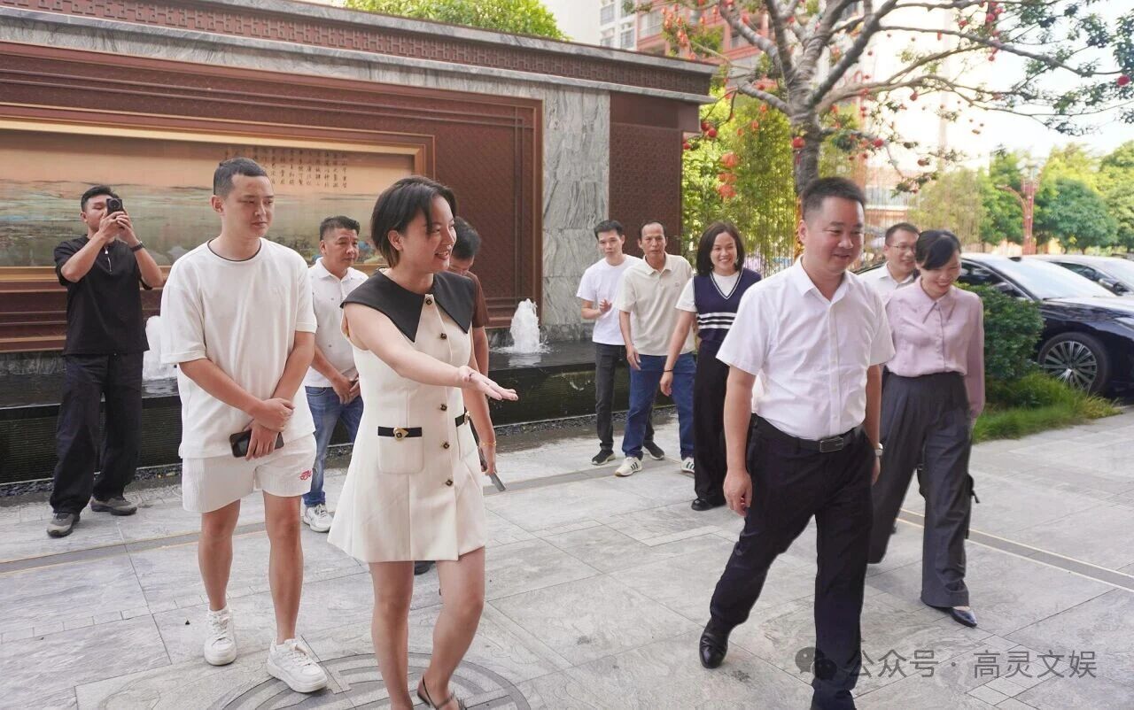 深化联动！崇左市天等县委书记施展一行莅临高灵文娱调研！